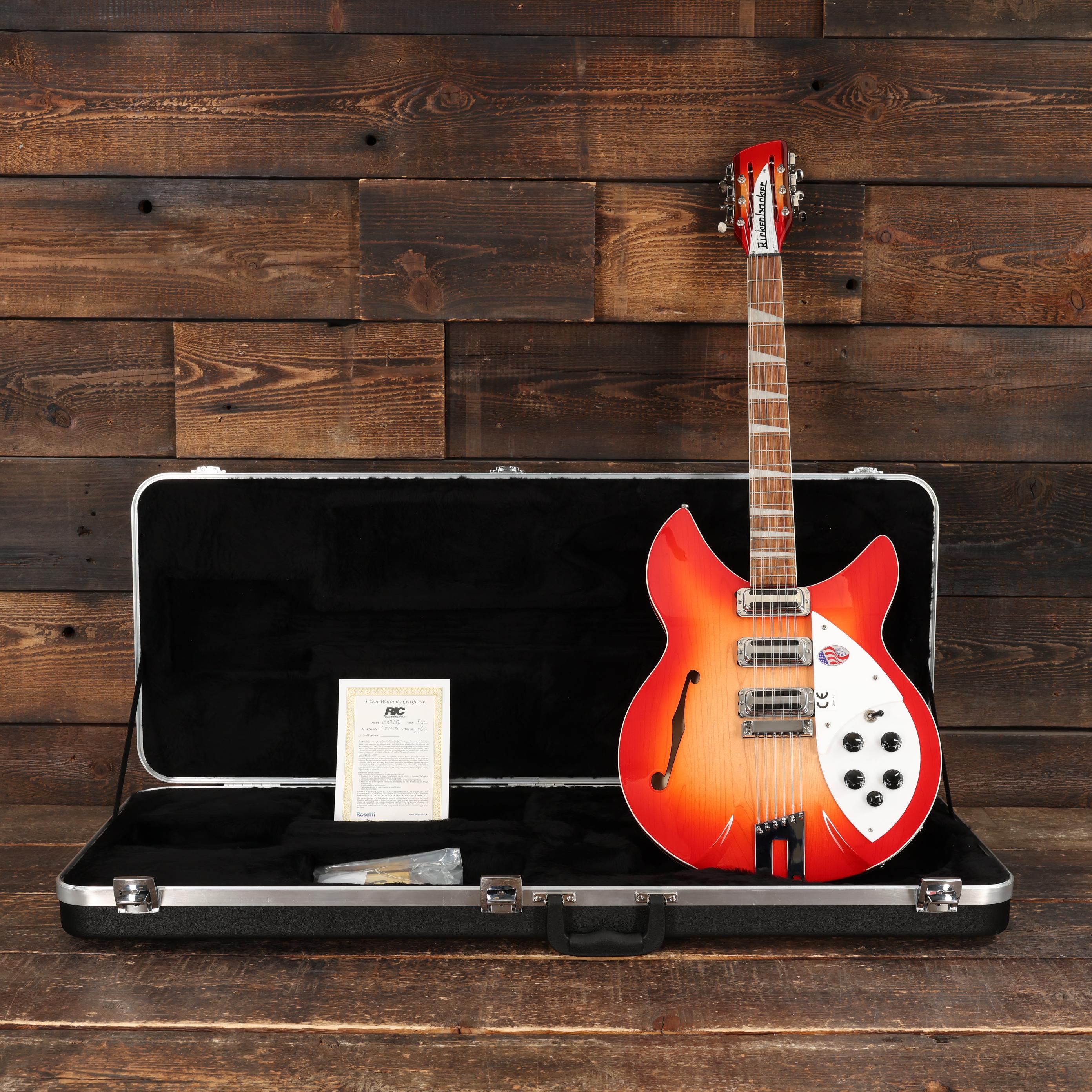 Rickenbacker 1993Plus 12-String Semi-Hollow Electric Guitar in